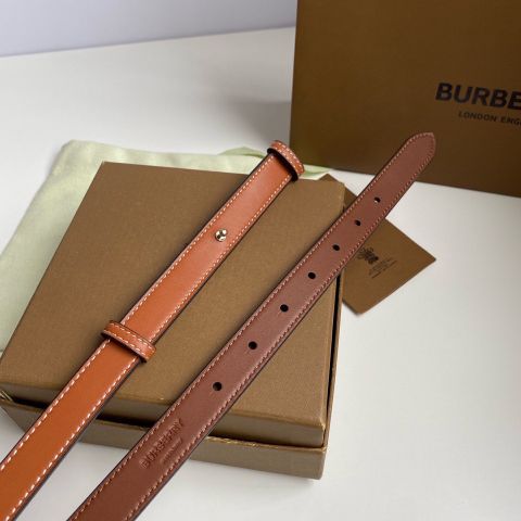 Belt nữ Burberry* da bò kiểu độc SIÊU CẤP