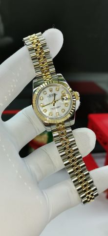 Đồng hồ nam nữ rolex* bọc vàng hàng đặt chế tác