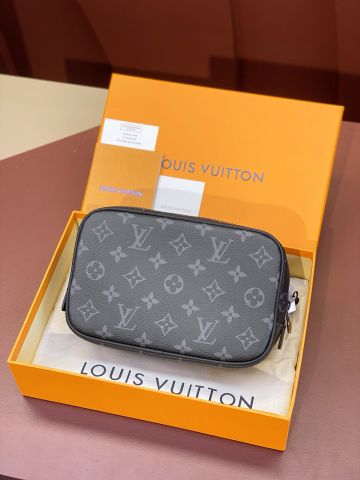 Túi clutch Louis* LV* nam nữ hoạ tiết caro canvas đẹp VIP 1:1