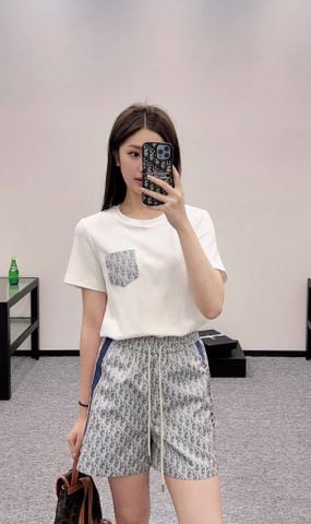 Set đồ nữ Di*or* (áo + quần short) – 2025 New Arrival