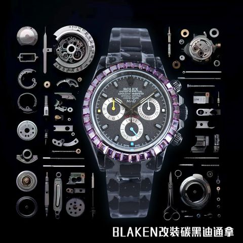 Đồng hồ nam rolex* mạ điện carbon đen siêu đẹp chất thể thao VIP 1:1