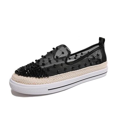 Slip on lưới đính hạt hàng độc