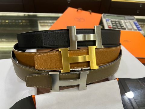 Belt nam HERMES* da nhám đẹp