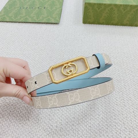 Belt nữ GUCCI* bản 2.0cm da bò cao cấp