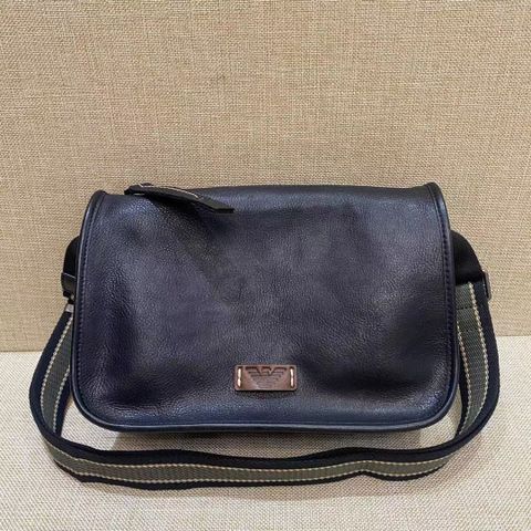 Túi nam đeo chéo Armani* da bò mềm cao cấp sz 30cm