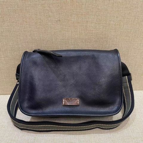 Túi nam đeo chéo Armani* da bò mềm cao cấp sz 30cm