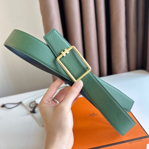 Belt nam HERMES* Dây da sử dụng được cả hai mặt đẹp và tiện lợi cao cấp