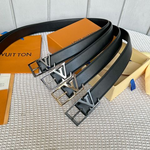 Belt nam nữ LV* bản 3.5cm da bò lỳ mềm đẹp nhiều màu SIÊU CẤP