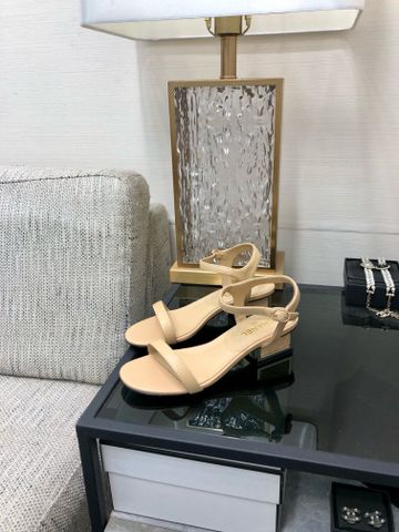 Sandal nữ CHNEL* gót 4,5cm