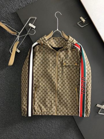 Áo khoác nam GUCCI* hoạ tiết Logo VIP 1:1