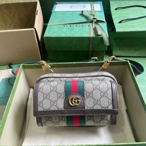 Túi GUCCI* nam nữ hoạ tiết Logo canvas đẹp SIÊU CẤP