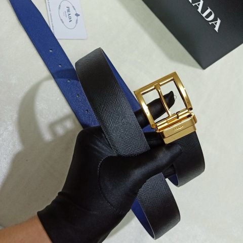 Belt nam nữ PRADA* 3,4cm