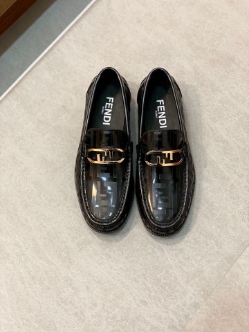 Giày nam Loafer FENDI* da bóng mờ đẹp lịch lãm VIP 1:1