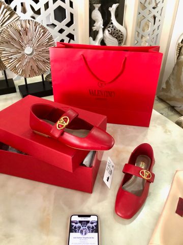 Giày bệt VALENTINO* da bò quai ngang đẹp sang VIP 1:1