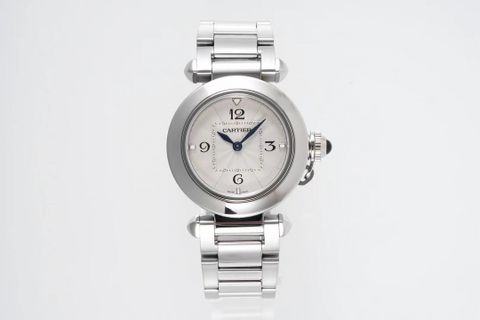Đồng hồ nữ Cartier* dây kim loại VIP 1:1