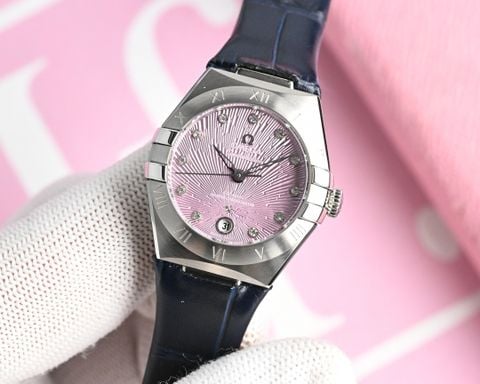 Đồng hồ nữ omega* dây da cao cấp