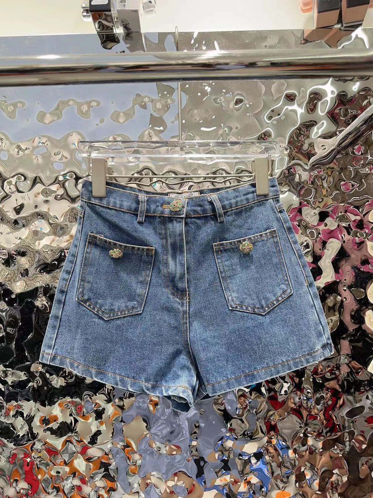 Chanel pink shorts with coating Unique Designer Pieces #84 Chanel pink shorts with coating Unique Designer Pieces