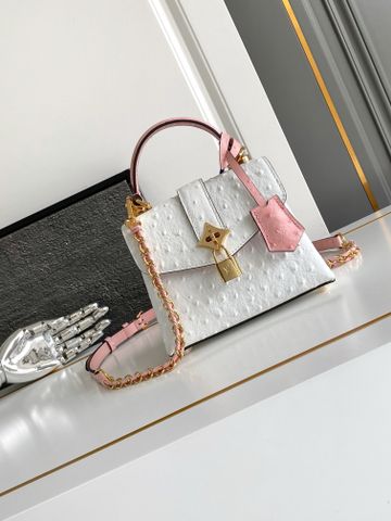 Túi xách nữ L*V 19cm vân đà điểu nhiều màu đẹp sang VIP 1:1