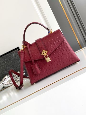 Túi xách nữ L*V 27cm vân đà điểu nhiều màu đẹp sang VIP 1:1