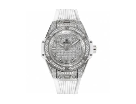 Đồng hồ nữ HUBLO*T  Big Bang King Gold Pavé 39 mm