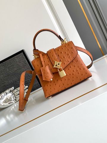 Túi xách nữ L*V 19cm vân đà điểu nhiều màu đẹp sang VIP 1:1