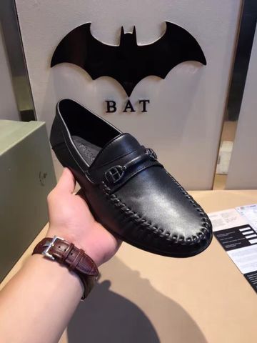 Giày lười bally da lỳ