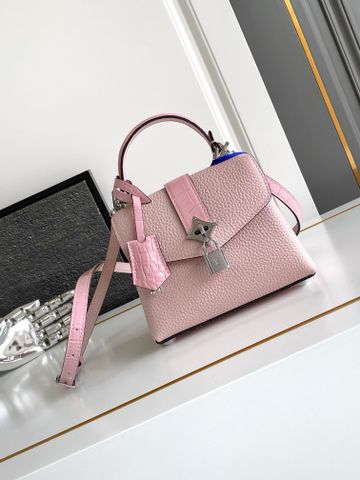 Túi xách nữ L*V 19cm da bò xịn phối vân cá sấu cực đẹp sang VIP 1:1