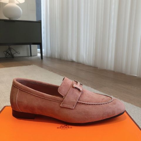 Giày nữ Loafer Hermes* da lộn đẹp xịn VIP 1:1