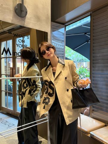 Áo vest blazer nữ Di*or* in chữ hàng độc