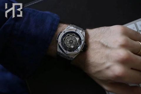 Đồng hồ nam HUBLOT* big bag thể thao hàng độc case 45mm 3 màu đẹp VIP 1:1 11