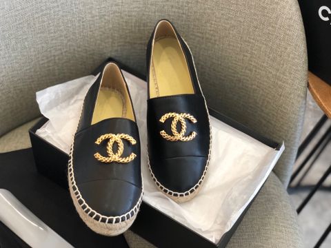 Giày slip on nữ CHANEL* đế cói đẹp 34-42