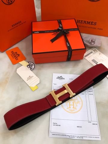 Belt nam nữ Hermes* dây da bò togo đẹp mềm dùng 2 mặt hàng cao cấp