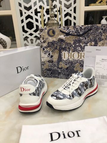 Giày thể thao nam Dior* dây rút phối hoạ tiết oblique đẹp cao cấp