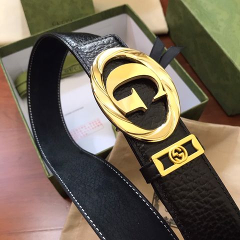 Belt nam GUCCI* mặt kiểu mới dây da bò mềm bản 3,8cm đẹp cao cấp