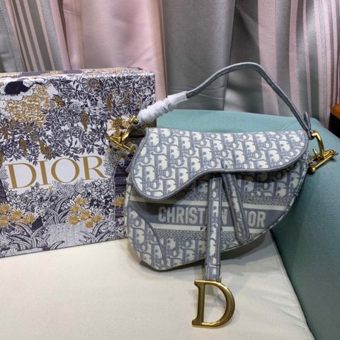 Túi xách nữ Dior* saddle bag hoạ tiết oblique 26cm 3 màu đẹp cao cấp