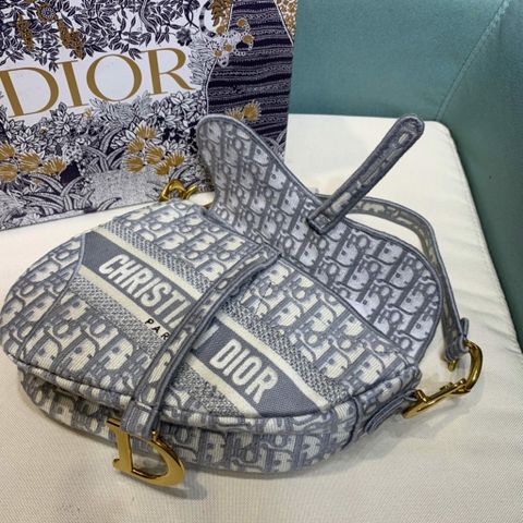 Túi xách nữ Dior* saddle bag hoạ tiết oblique 26cm 3 màu đẹp cao cấp