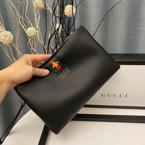 Clutch GUCCI* 28cm da bò mềm