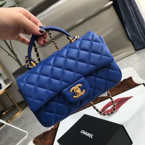 Túi xách nữ chanel* mini da cừu đẹp SIÊU CẤP 20cm