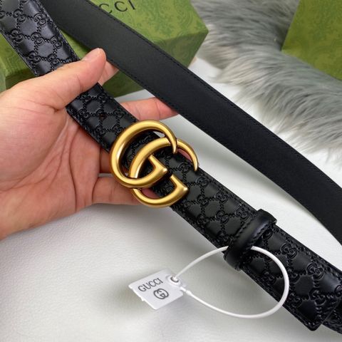 Belt nam nữ GUCCI* bản 3cm dây dập hoạ tiết logo đẹp