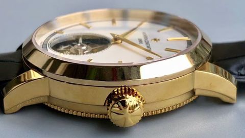 Đồng hồ nam VACHERON* CONSTANTIN* lộ cơ dây da case 42mm dày 12mm VIP 1:1 