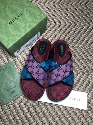 Dép nữ GUCCI* quai hoạ tiết logo có nhiều màu đẹp cao cấp