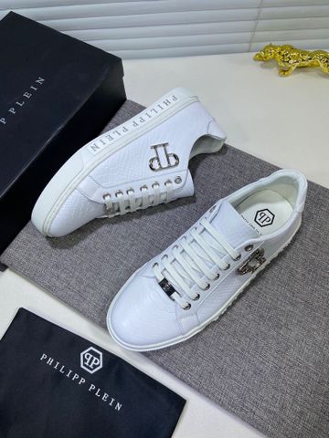 Giày nam buộc dây PHILIPP* PLEIN* vân rắn đẹp cao cấp