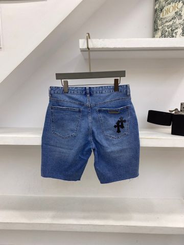 Quần ngố jeans nam Chrome* Hearts* đẹp cao cấp size 29-38