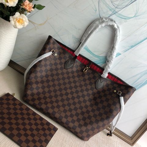 Túi xách nữ LV* never full lót màu đẹp size 32cm