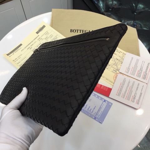 Clutch BOTTEGA* VENETA* nam nữ da đan size 34cm đẹp sang lịch lãm SIÊU CẤP