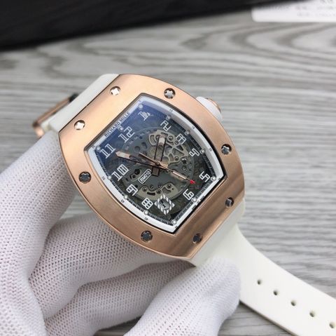 Đồng hồ nam RICHARD* MILLE* dây cao su lộ cơ thể thao