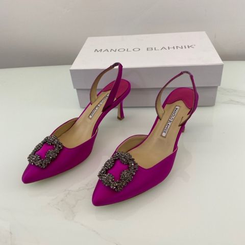 Giày cao gót MANOLO* BLAHNIK* cao 7,5cm