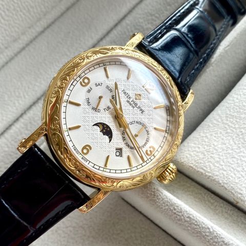 Đồng hồ nam Patek* Philippe* dây da