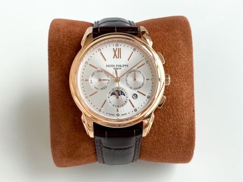 Đồng hồ nam nữ Patek* Philippe* dây da 