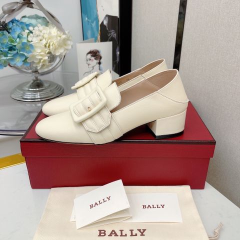 Giày bệt Bally* đế 4,5cm da bò lỳ mềm đẹp SIÊU CẤP